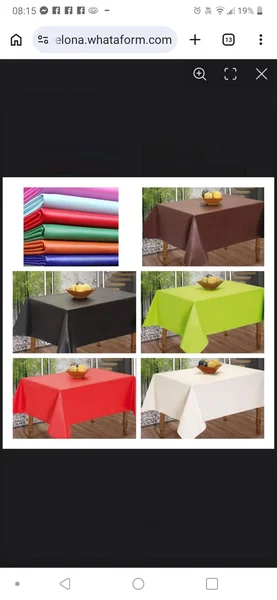 Mantel eco cuero 2.40 x 1.40 mts
